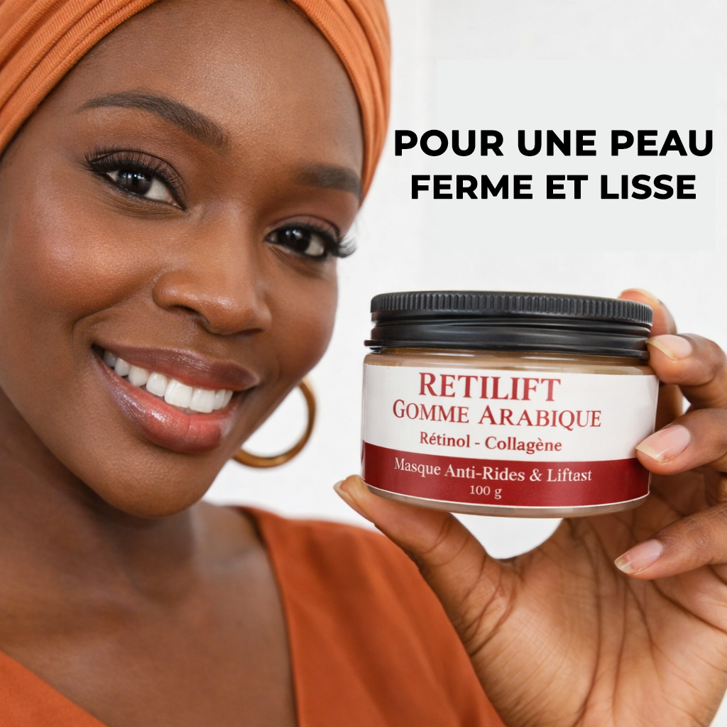 RETILIFT – GOMME ARABIQUE Masque Anti-Rides