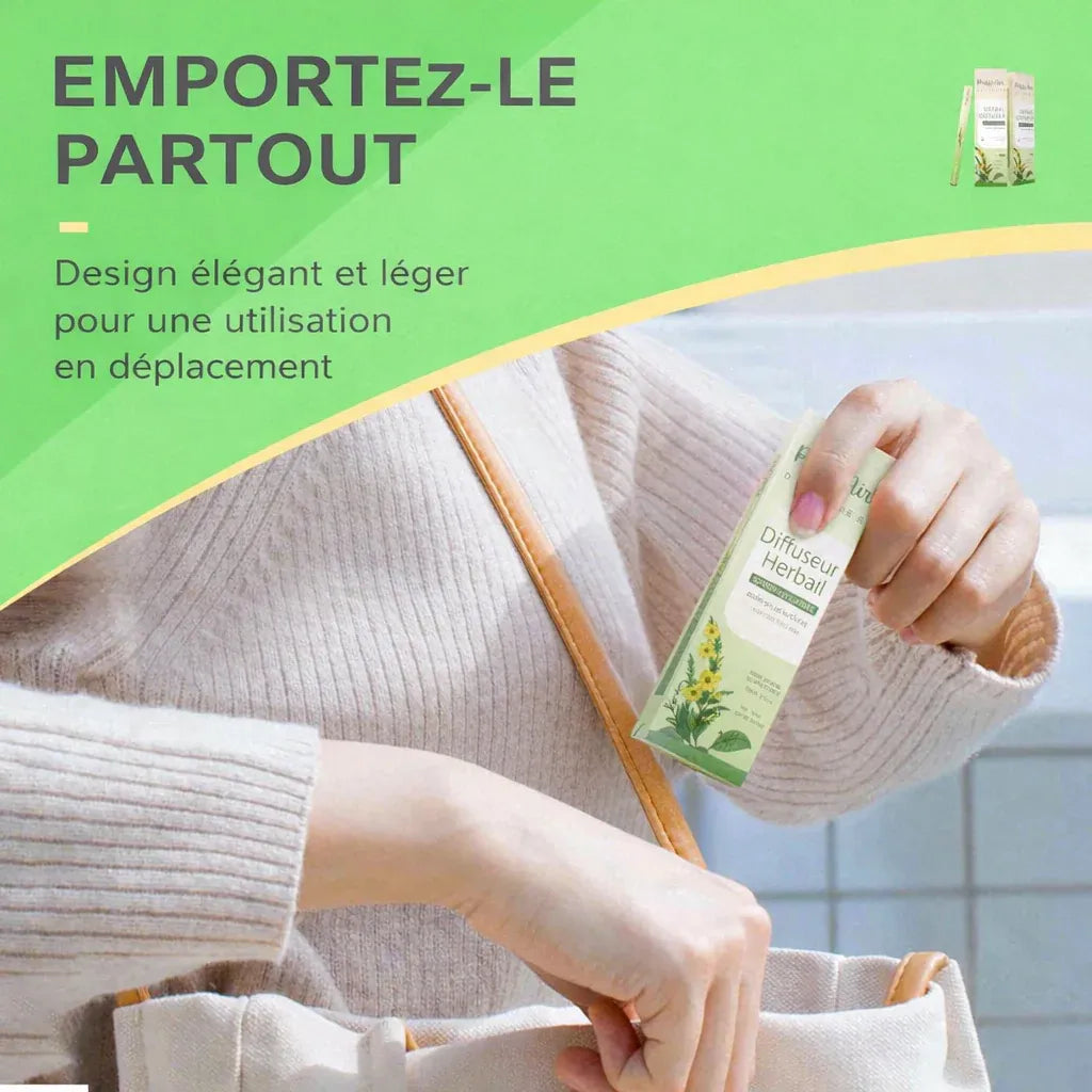 INHALEUR DE PLANTES POUR NETTOYER LES POUMONS
